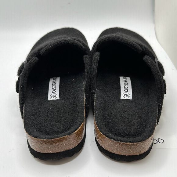 CUSHIONAIRE Womens Clog 9 BLACK - Picture 4 of 7